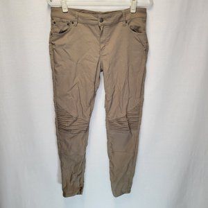 Prana Women's Size 12 Pants Tan Reinforced Knees